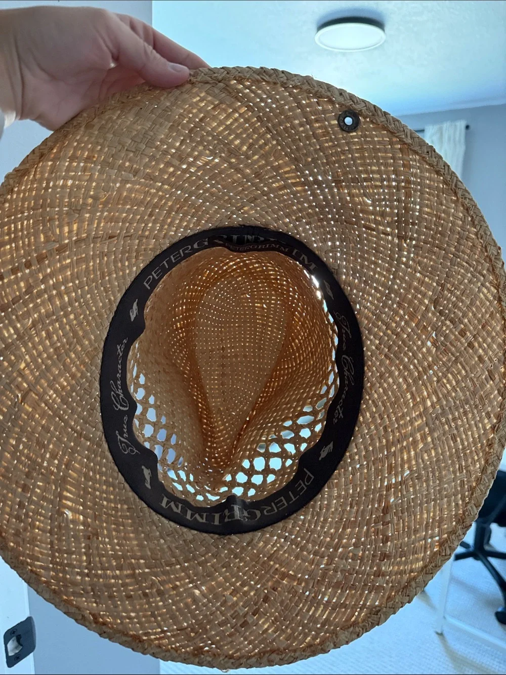 Raffia Wide-Brim Sun Hat - Natural
